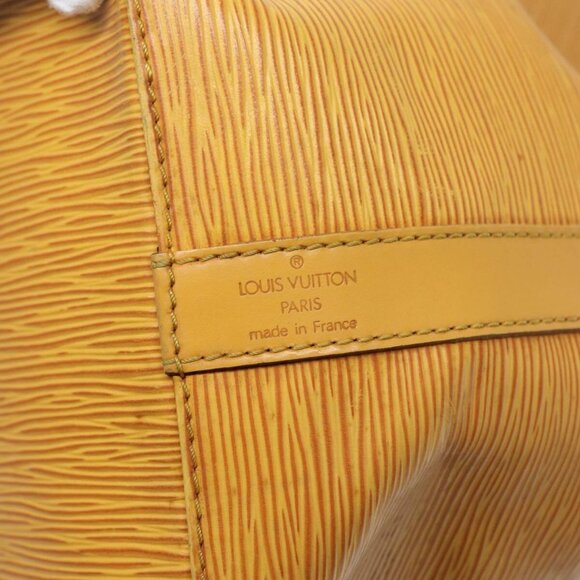 LOUIS VUITTON Epi Petit Noe Shoulder Bag Yellow - Picture 11 of 16